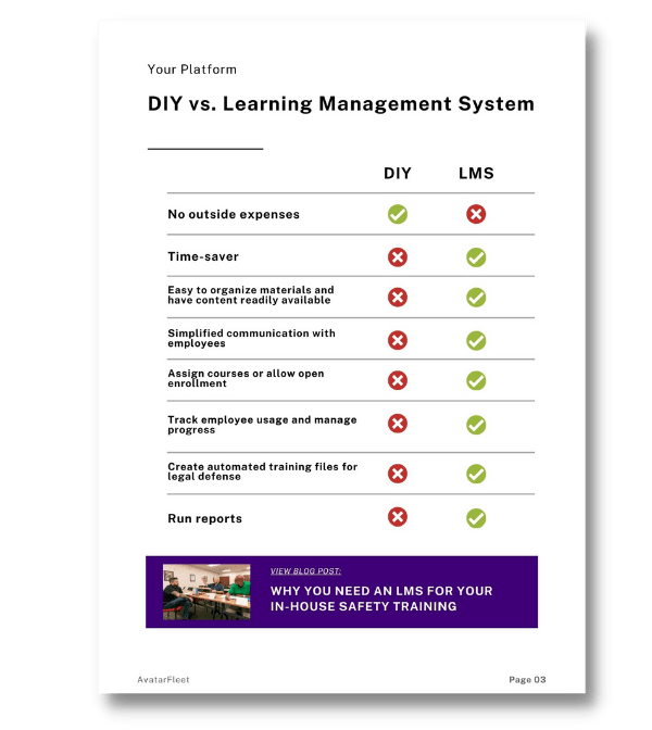 How to Choose a Defensive Driver Safety Training Program Offer Page